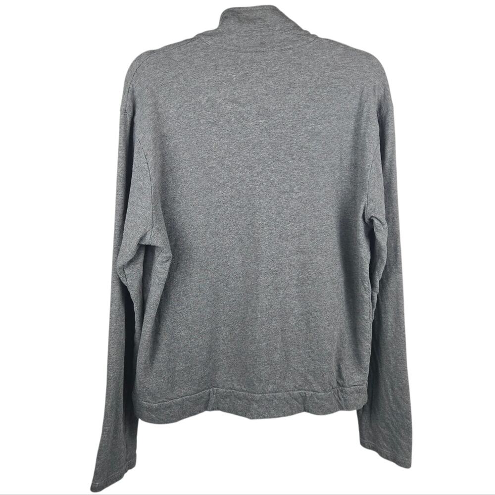 NSF Cotton Zip Up Jacket Unisex Minimalist Grey Men's M Women's L - Picture 2 of 5